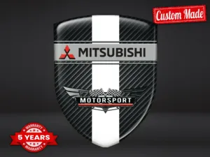 Mitsubishi Design Adesivi Auto Resistenti Limitati Alta Qualità